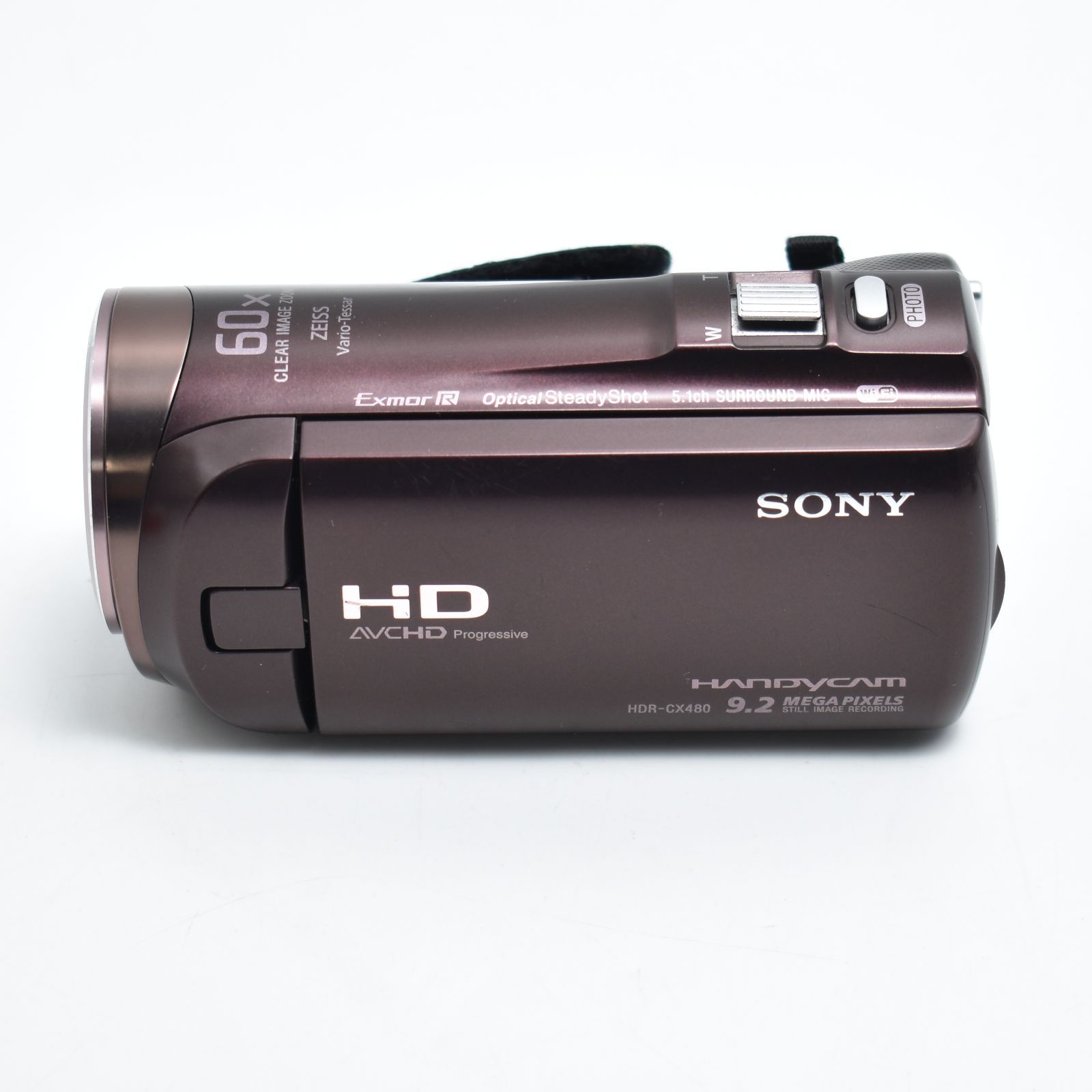 B#10756 SONY HDビデオカメラ Handycam HDR-CX480 ボルドーブラウン