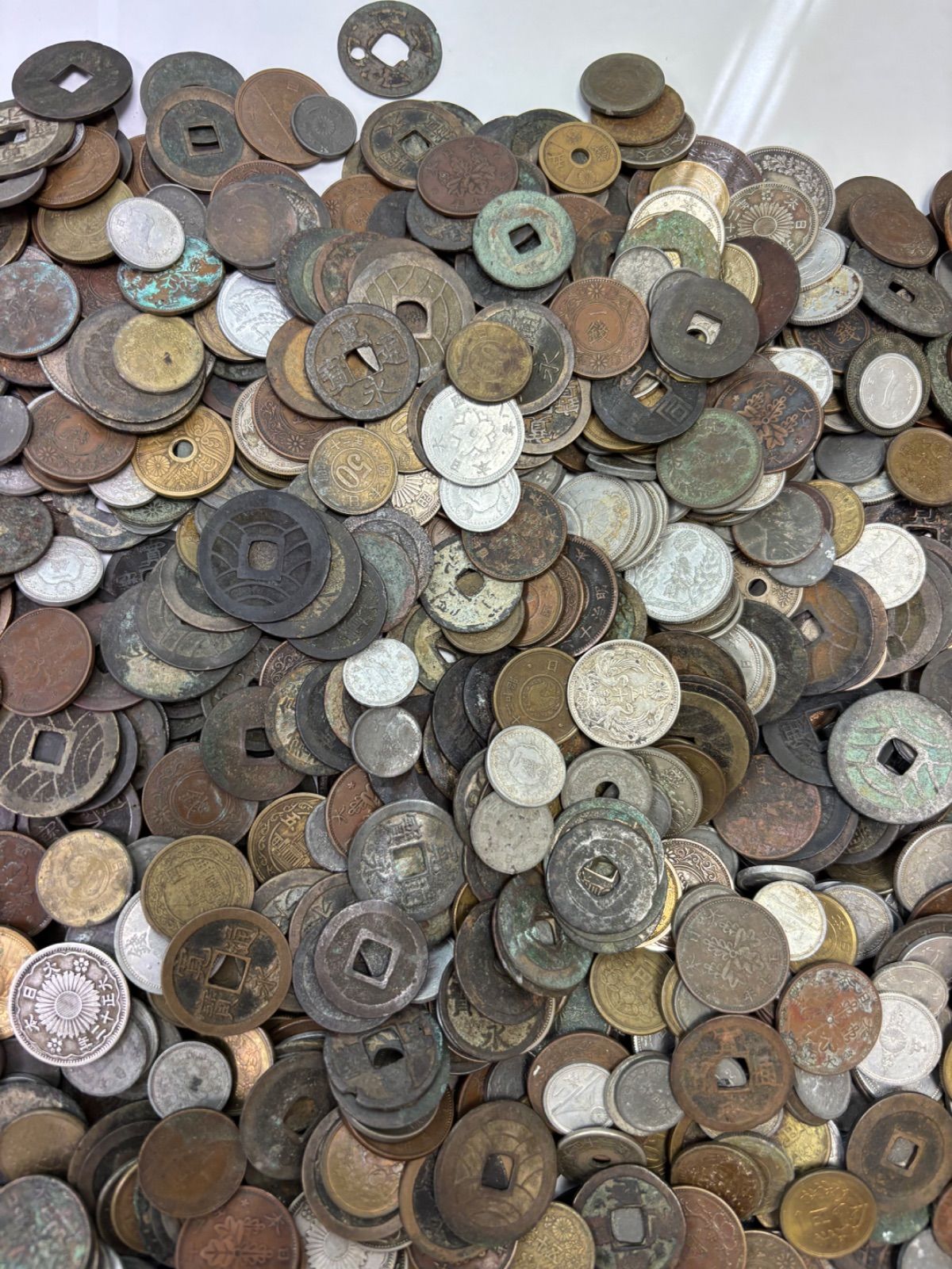 未選別】約12キロ分 古銭まとめ - メルカリ