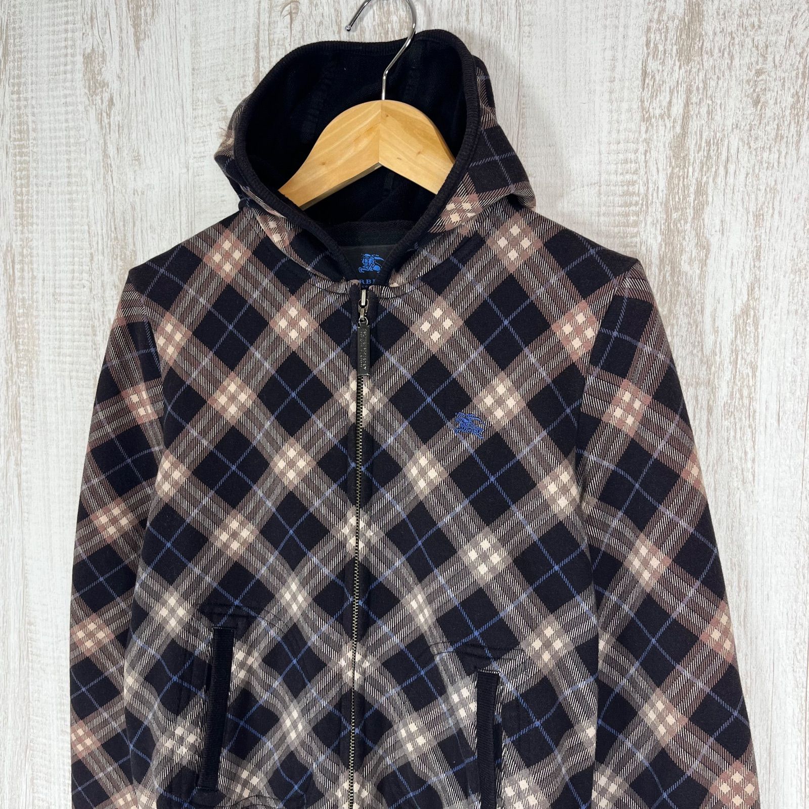 BURBERRY BLUE LABEL バーバリーブルーレーベル ホースロゴ刺繍 ノバ