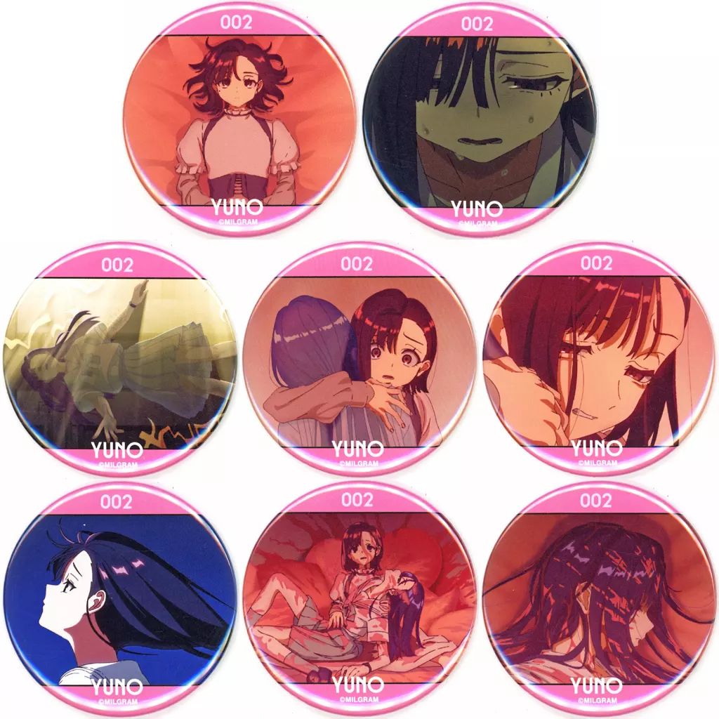 中古】バッジ・ビンズ 全8種セット 「MILGRAM -ミルグラム