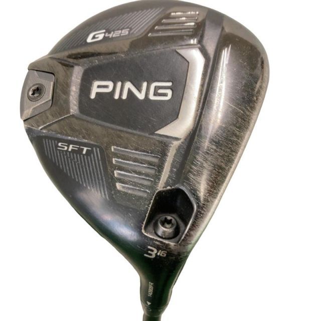 中古】 ピン G425 SFT 3W(アーコス無し) フェアウェイウッド FW ALTA J