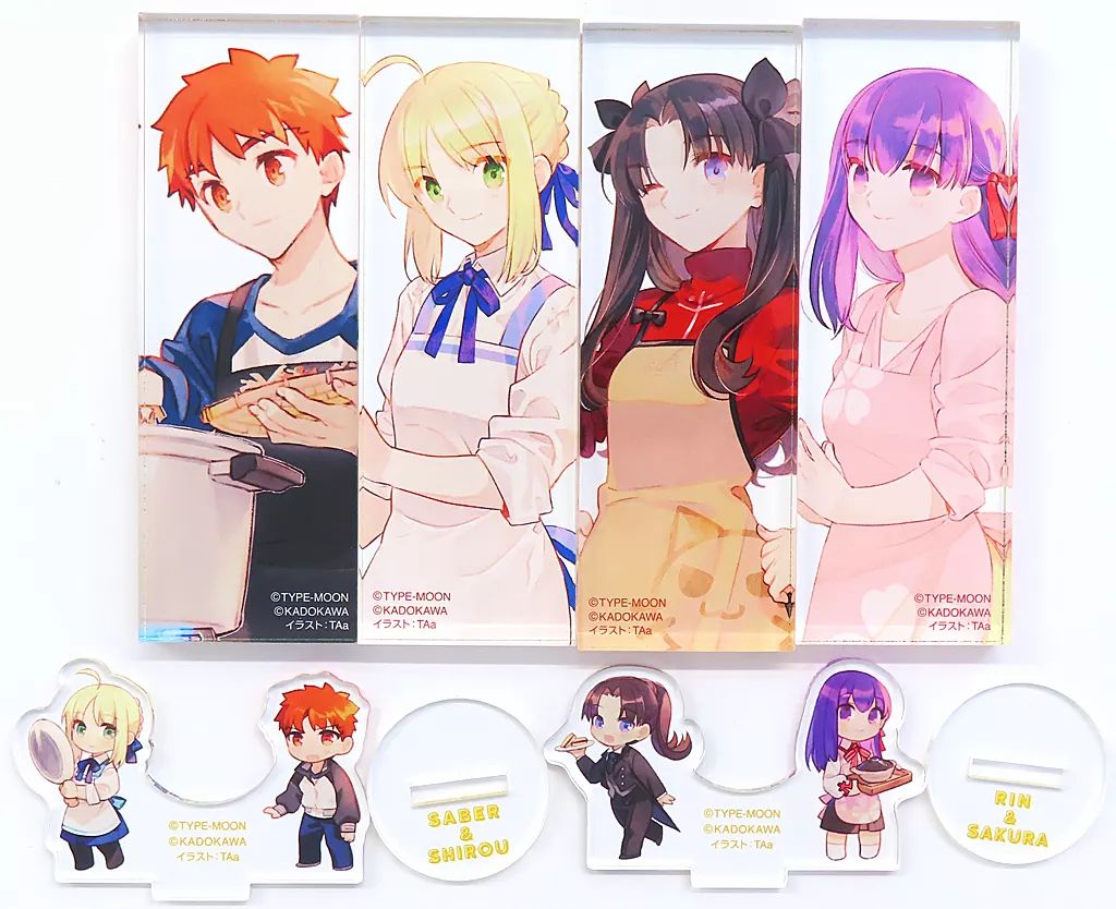 衛宮さんちの今日のごはん　Fate アニメイト限定　箸置きセット　セイバー 衛宮さんちの今日のごはんFate アニメイト限定箸置きセットセイバー