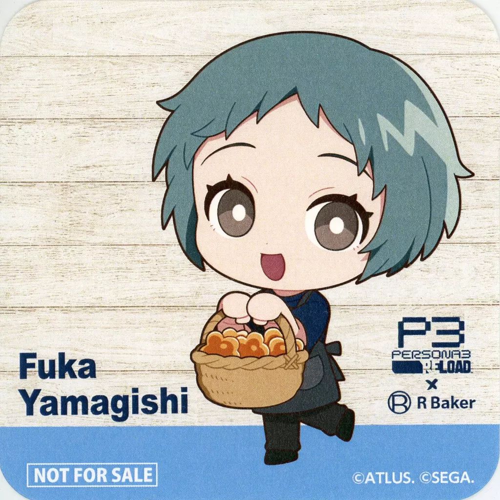 中古】コースター 山岸風花 オリジナルコースター 「ペルソナ3