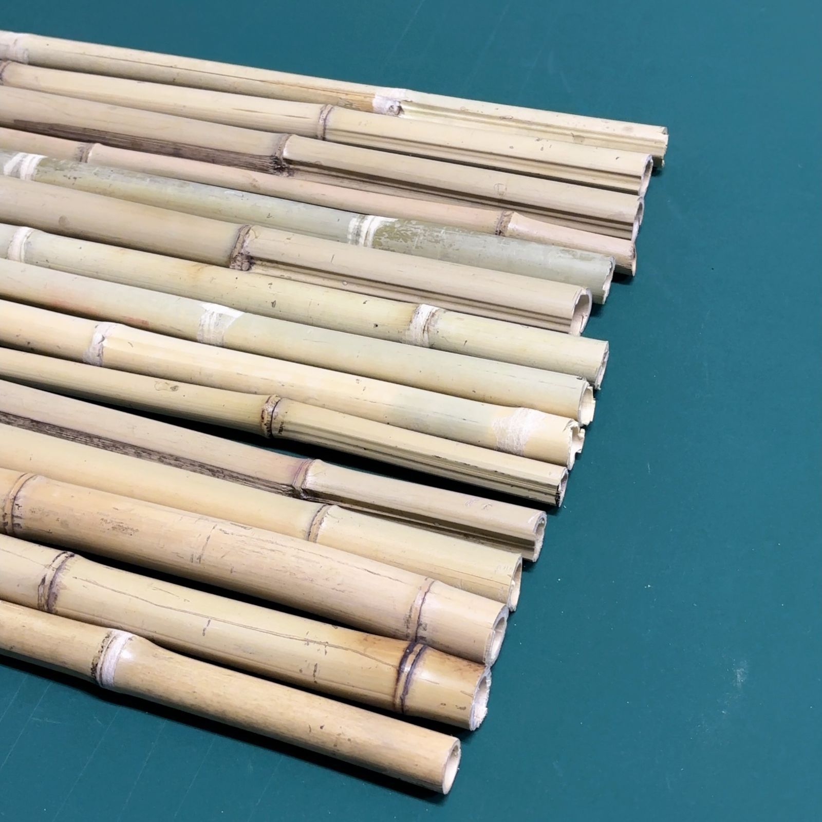竹棒 約1m 15本セット 加工用 園芸支柱 DIY素材 - メルカリ