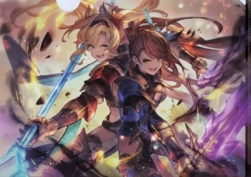 中古】クリアファイル ゼタ＆ベアトリクス 「GRANBLUE FANTASY-グラン