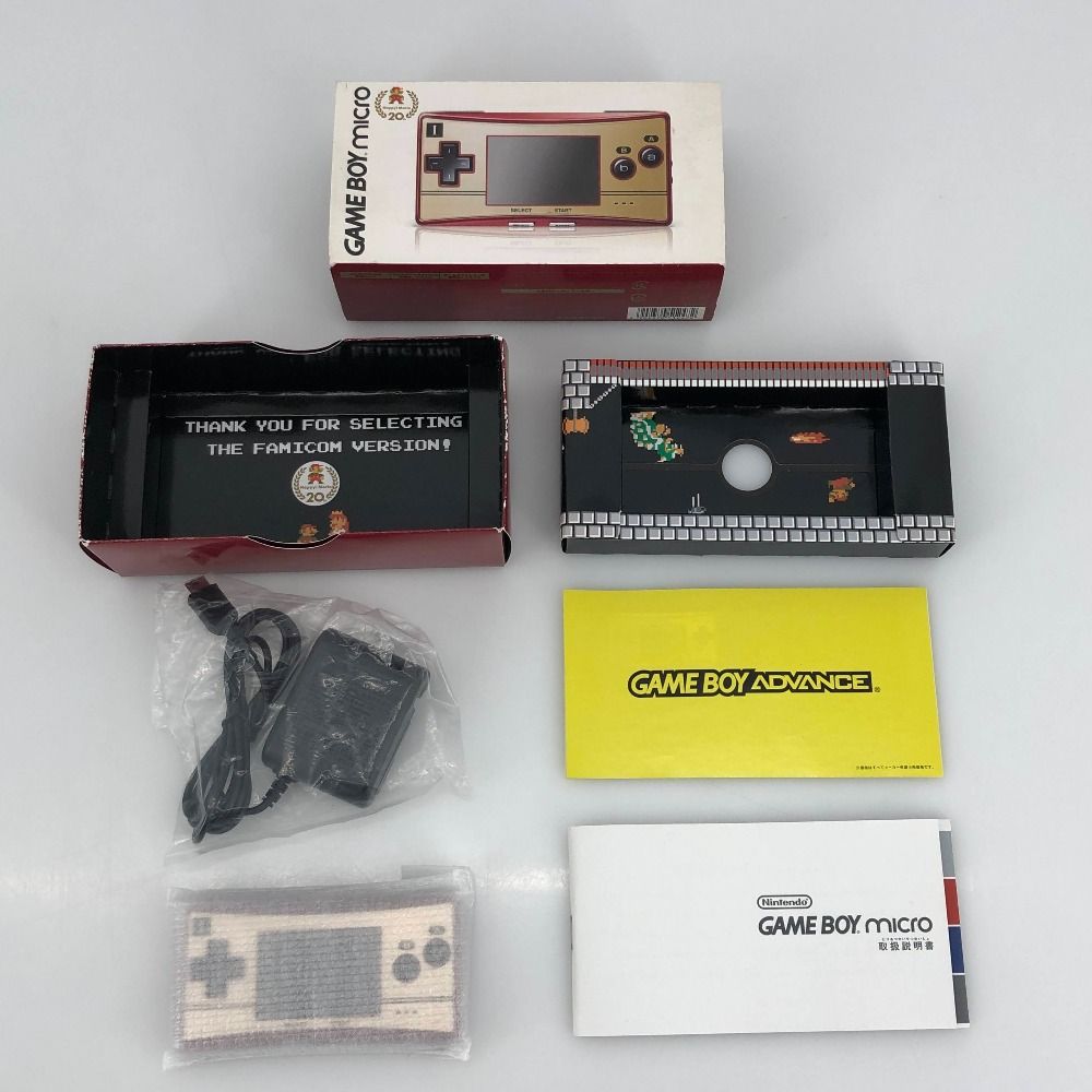 05w17924T 【本体美品 GAMEBOY micro】ゲームボーイ ミクロ ファミコン