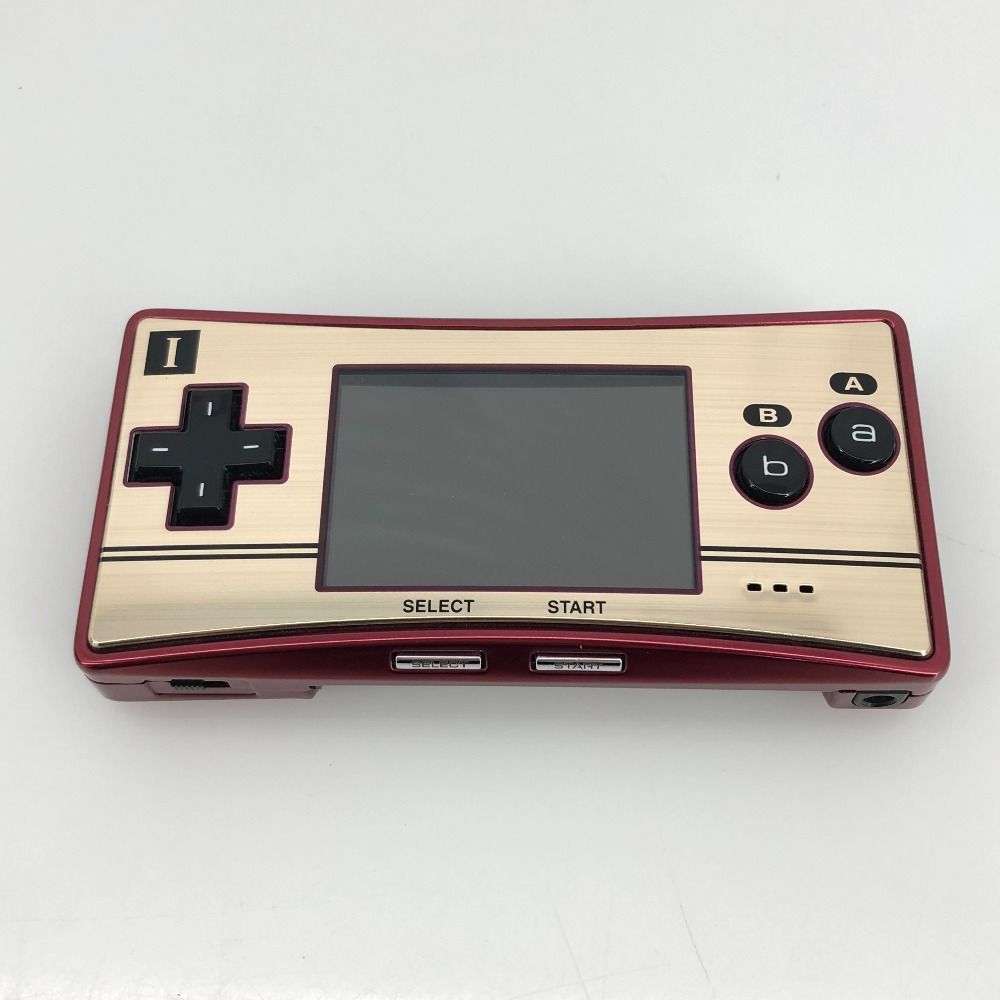 【超美品】GAME BOY micro ゲームボーイミクロ ファミコンカラー 05w17924T 【本体美品 GAMEBOY micro】ゲームボーイ ミクロ ファミコン