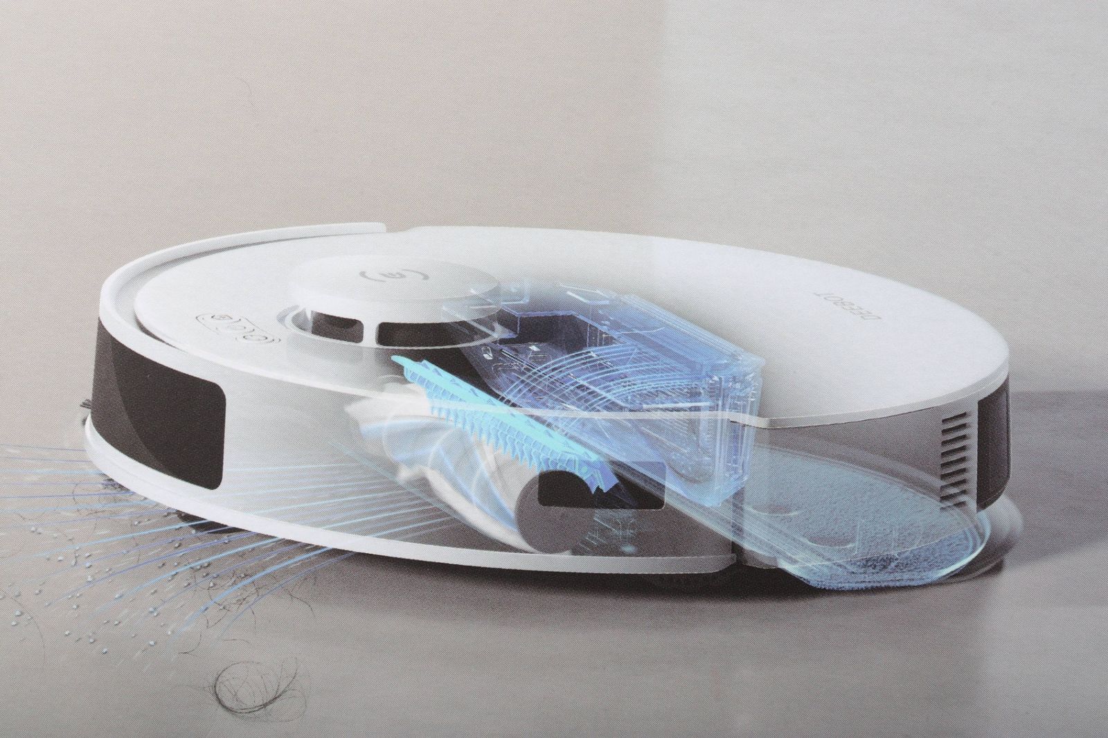 ECOBACS DEEBOT N20 PLUS DKX56 ブラック 床掃除ロボット R2512-203