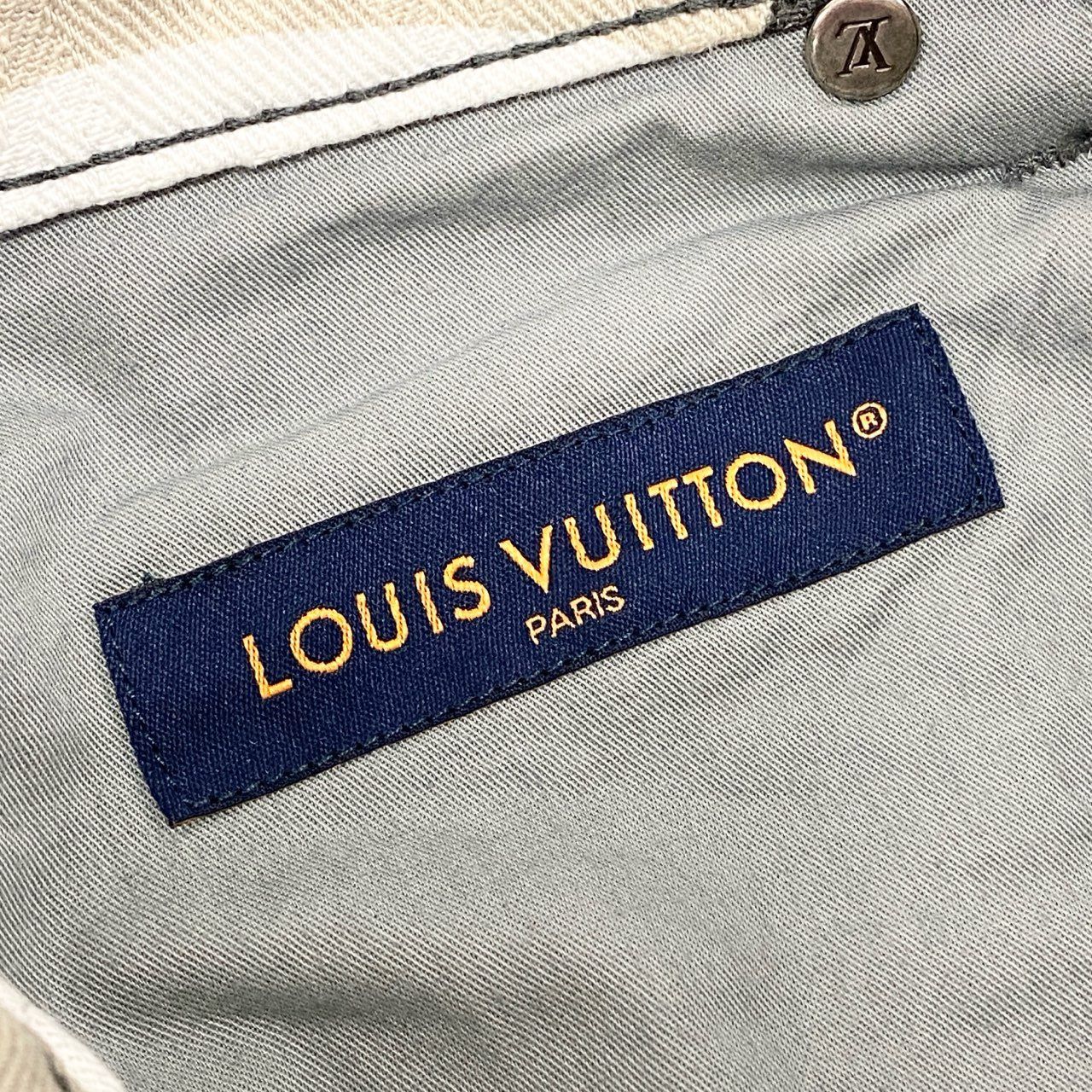 55L23 LOUIS VUITTON ルイヴィトン パッチワーク ポートレートデニム 