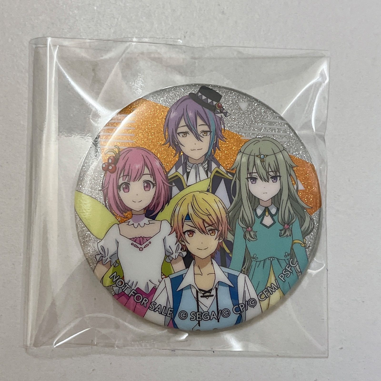 プロセカ 神代類 グリッター缶バッジ グリ缶 特典 37C ワンダショ 神代類 37C 特典 カラパレ グリッター缶バッジ グリ缶 プロセカ 24個