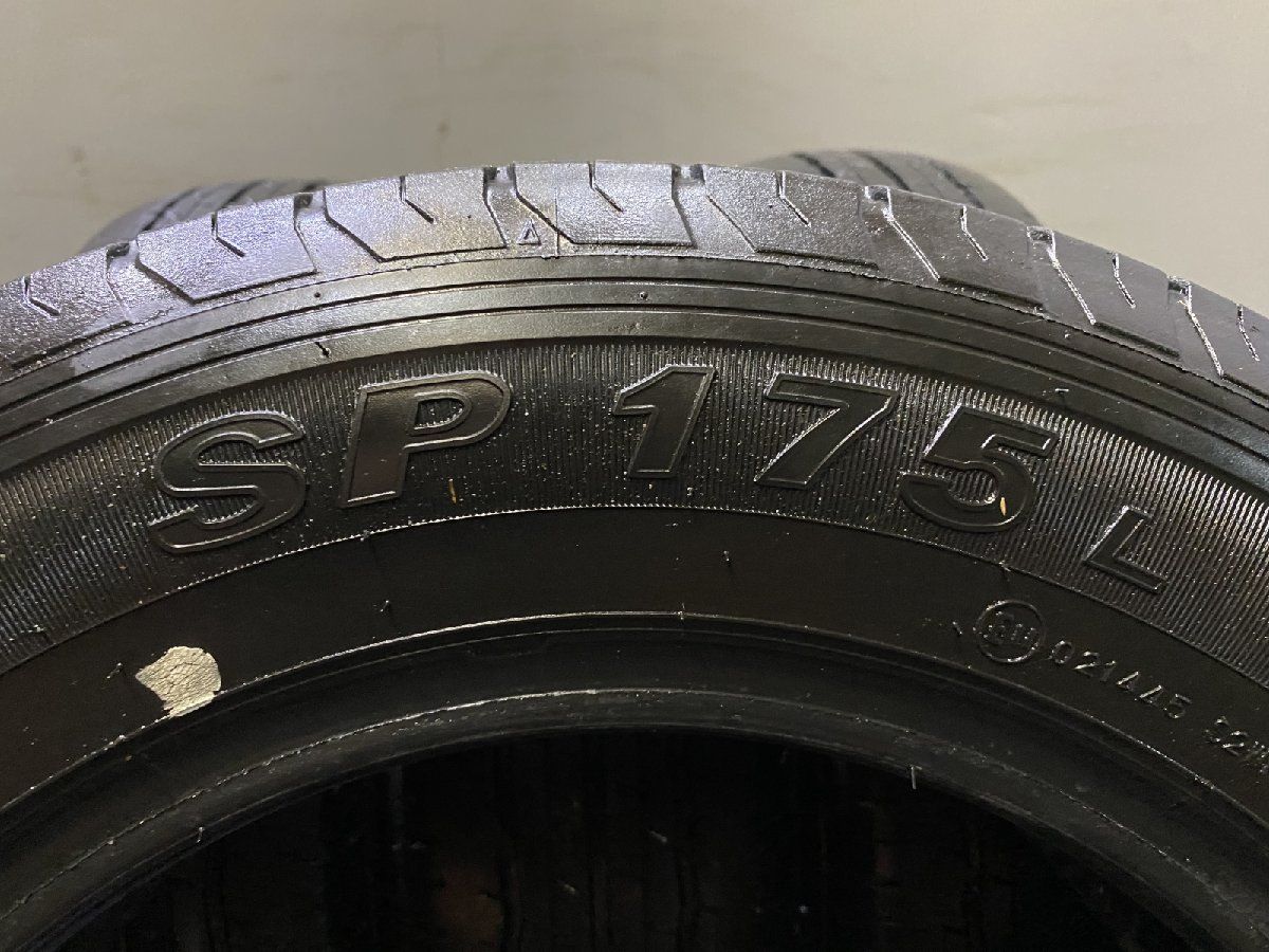 DUNLOP SP175L 155/80R14 88/86N LT 14インチ 夏タイヤ 4本 23年製