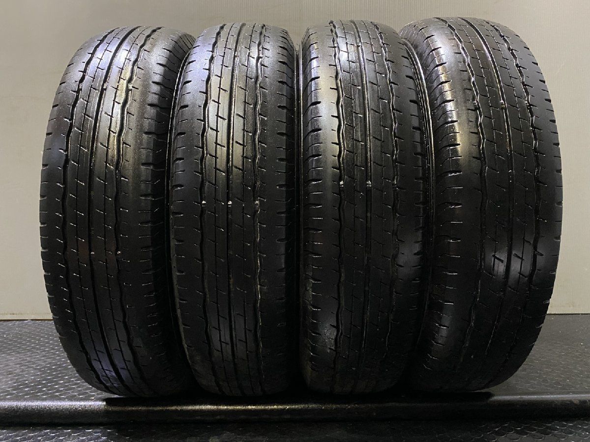 DUNLOP SP175L 155/80R14 88/86N LT 14インチ 夏タイヤ 4本 23年製 バリ溝 プロボックス サクシード等　(KTH457) DUNLOP SP175L 155/80R14 88/86N LT 14インチ 夏タイヤ 4本 23年製