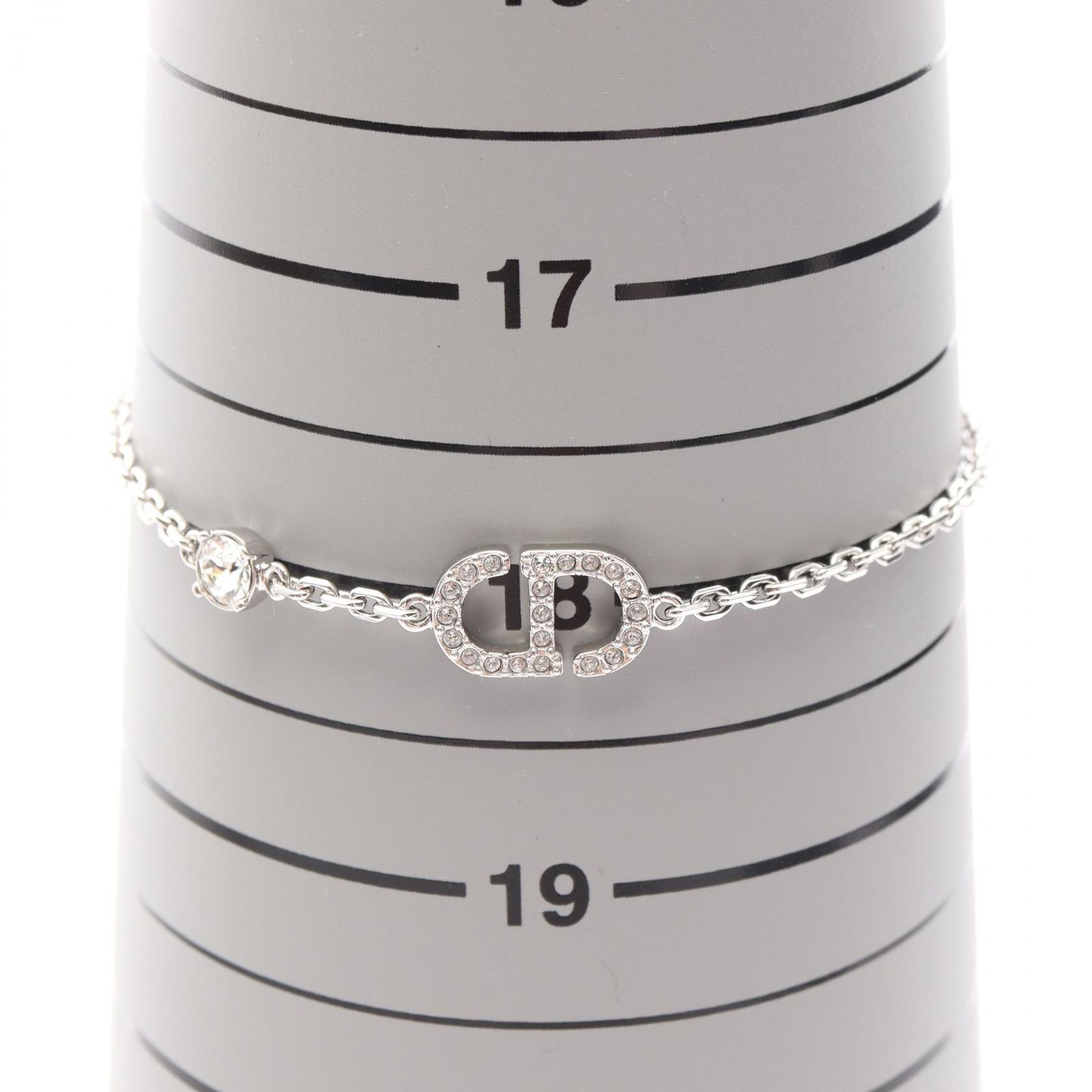 DIOR クレール ディー リュヌ ラインストーン ブレスレット シルバー ディオール Dior ブレスレット Clair D Lune クレール ディー リュヌ
