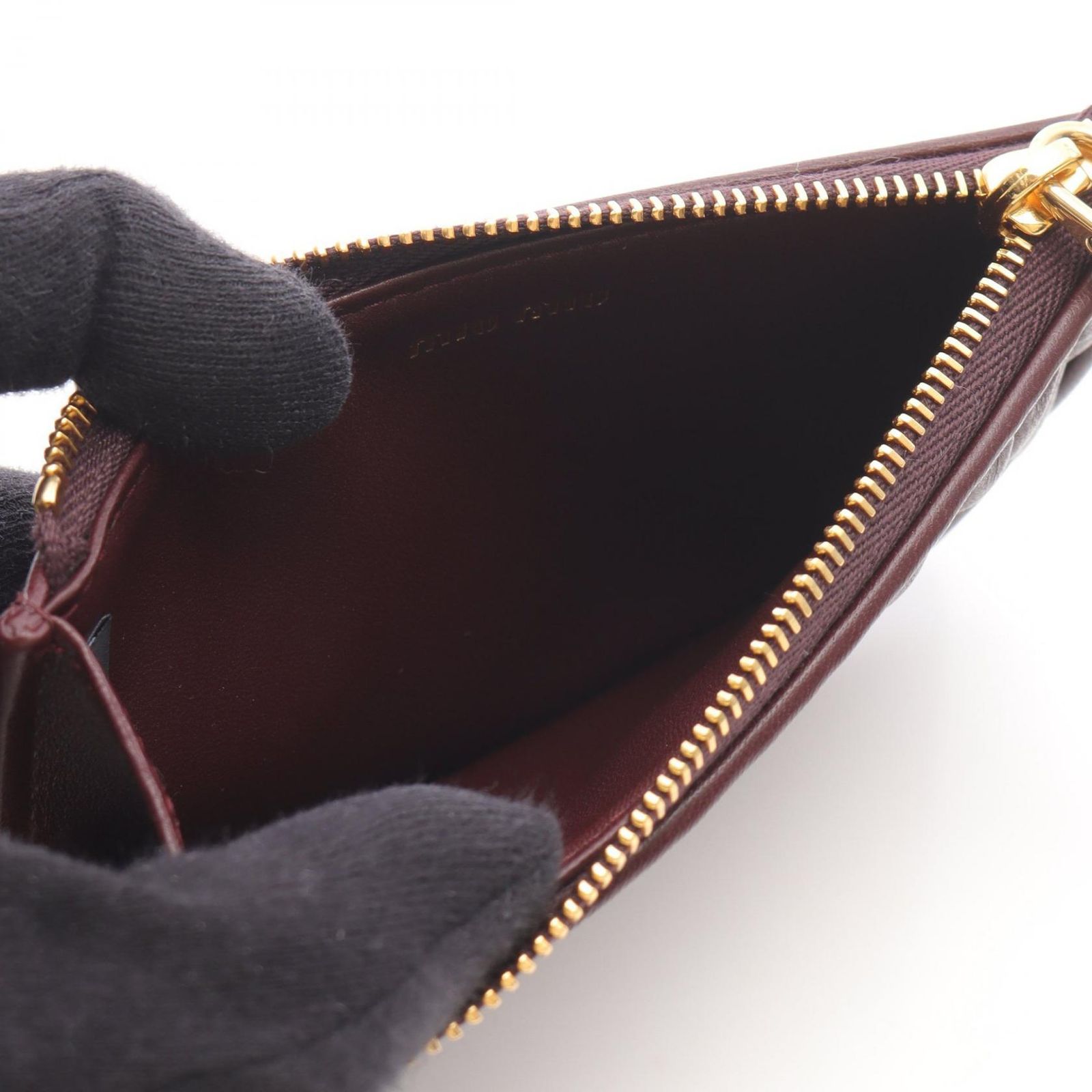 ミュウ ミュウ Miu Miu コインケース MATELASSE'MIU マテラッセ