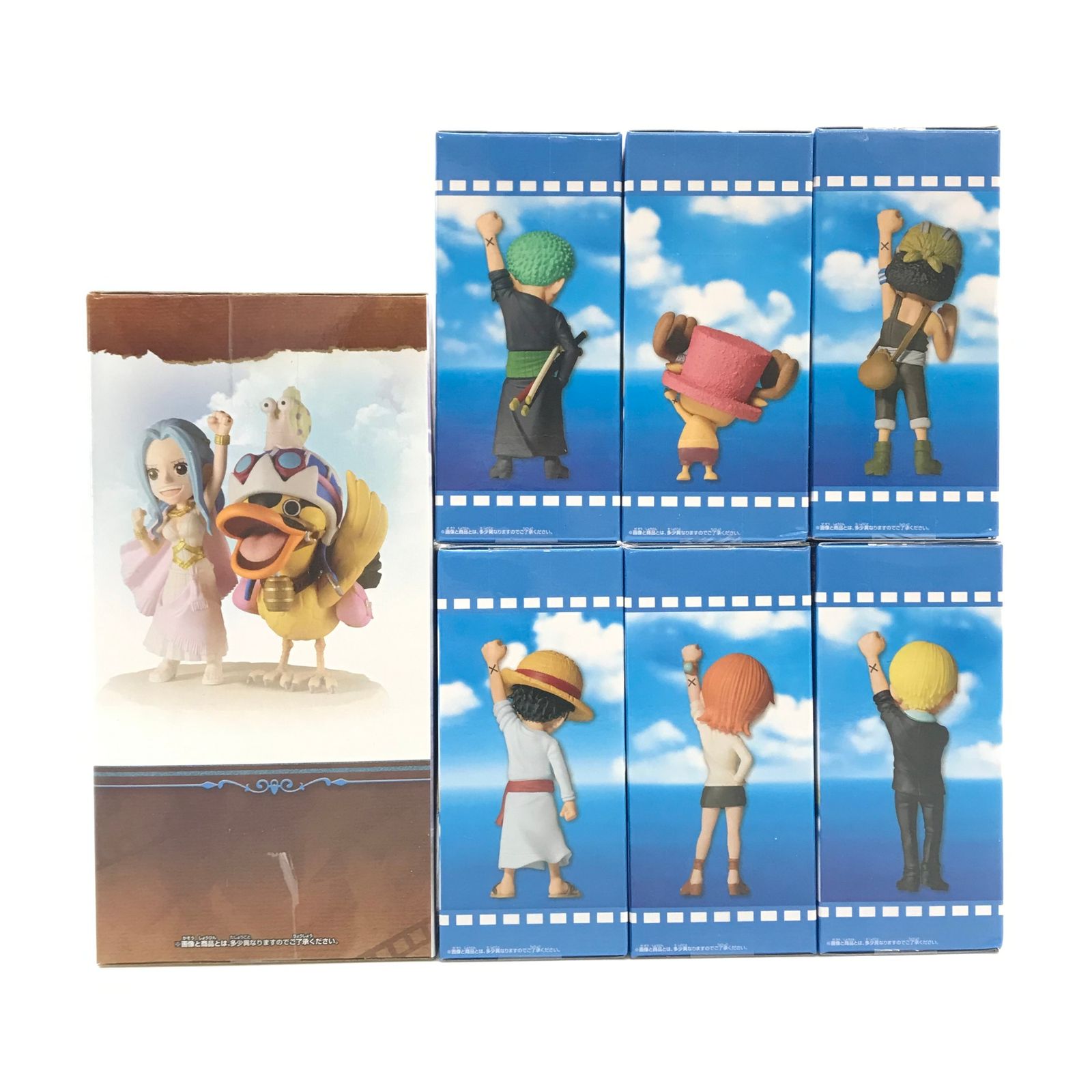 ONEPIECE 仲間の印だセット ワンピース ワーコレ 仲間の印だ 7種セット フィギュア ワンピース