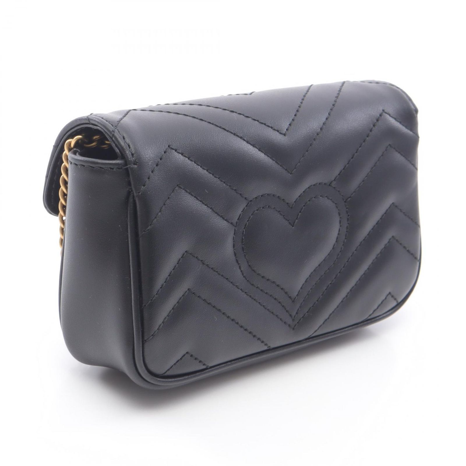 グッチ GUCCI ショルダーバッグ GGマーモント スーパーミニバッグ 