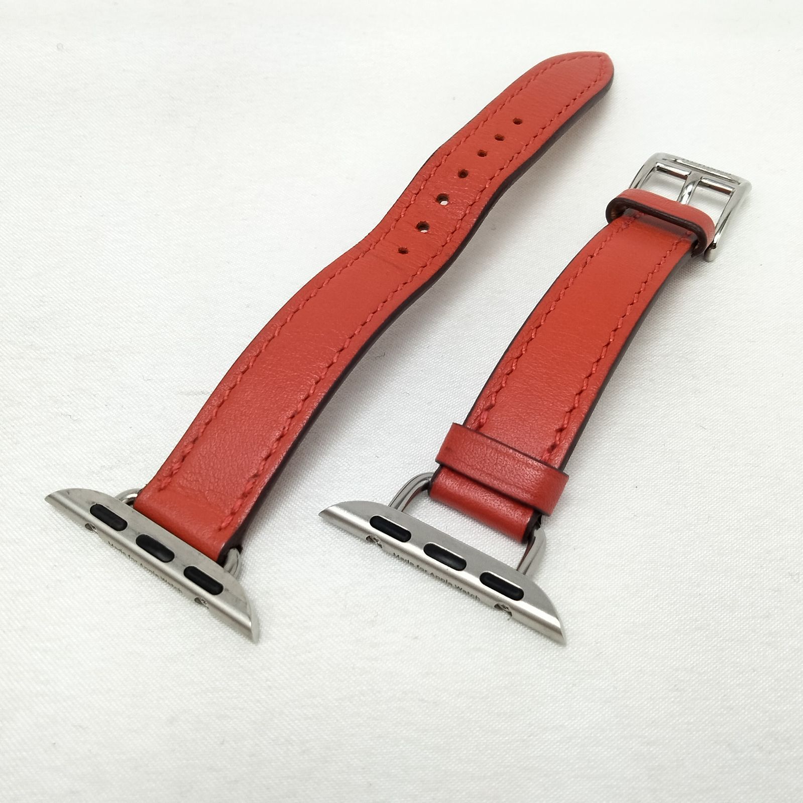 ✨️HERMES✨️エルメス アップルウォッチ用 AppleWatch 時計ベルト 替えベルト Apple Watch Hermès アップルウォッチレザーバンドエルメス レザー 0