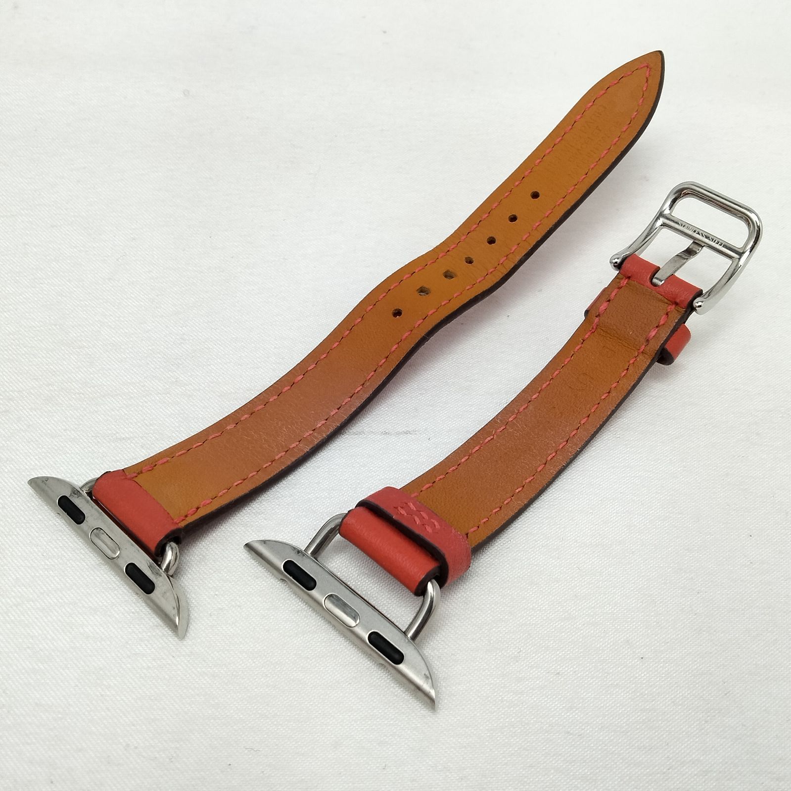 ✨️HERMES✨️エルメス アップルウォッチ用 AppleWatch 時計ベルト 替えベルト Apple Watch Hermès アップルウォッチレザーバンドエルメス レザー 0