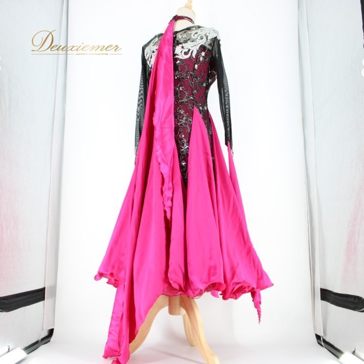 社交ダンス 衣装 スタンダード ドレス ワンピース パーティ衣装