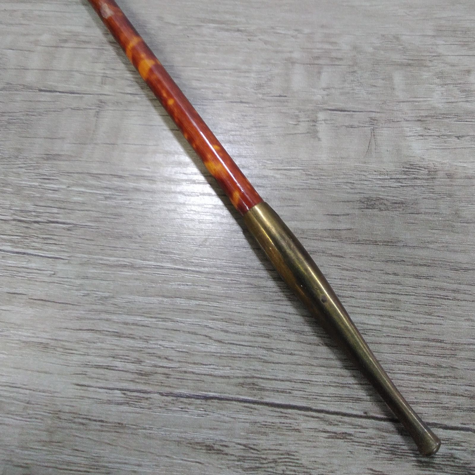 キセル 時代物 助六煙管 竹ラオ 全長約30cm 喫煙具 雑貨 パイプ キセル