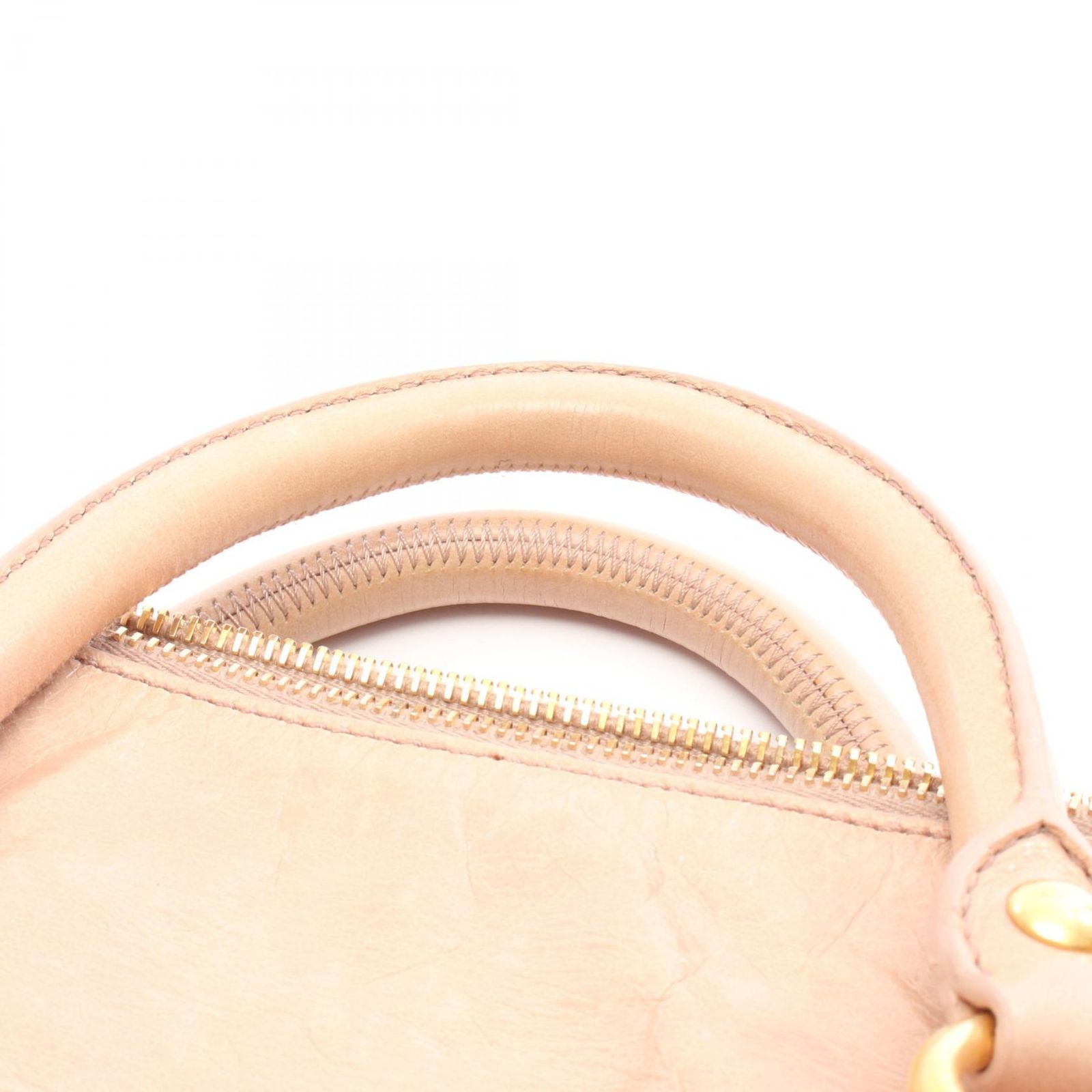 ミュウ ミュウ Miu Miu ハンドバッグ VITELLO LUX サイドリボン RT0438 