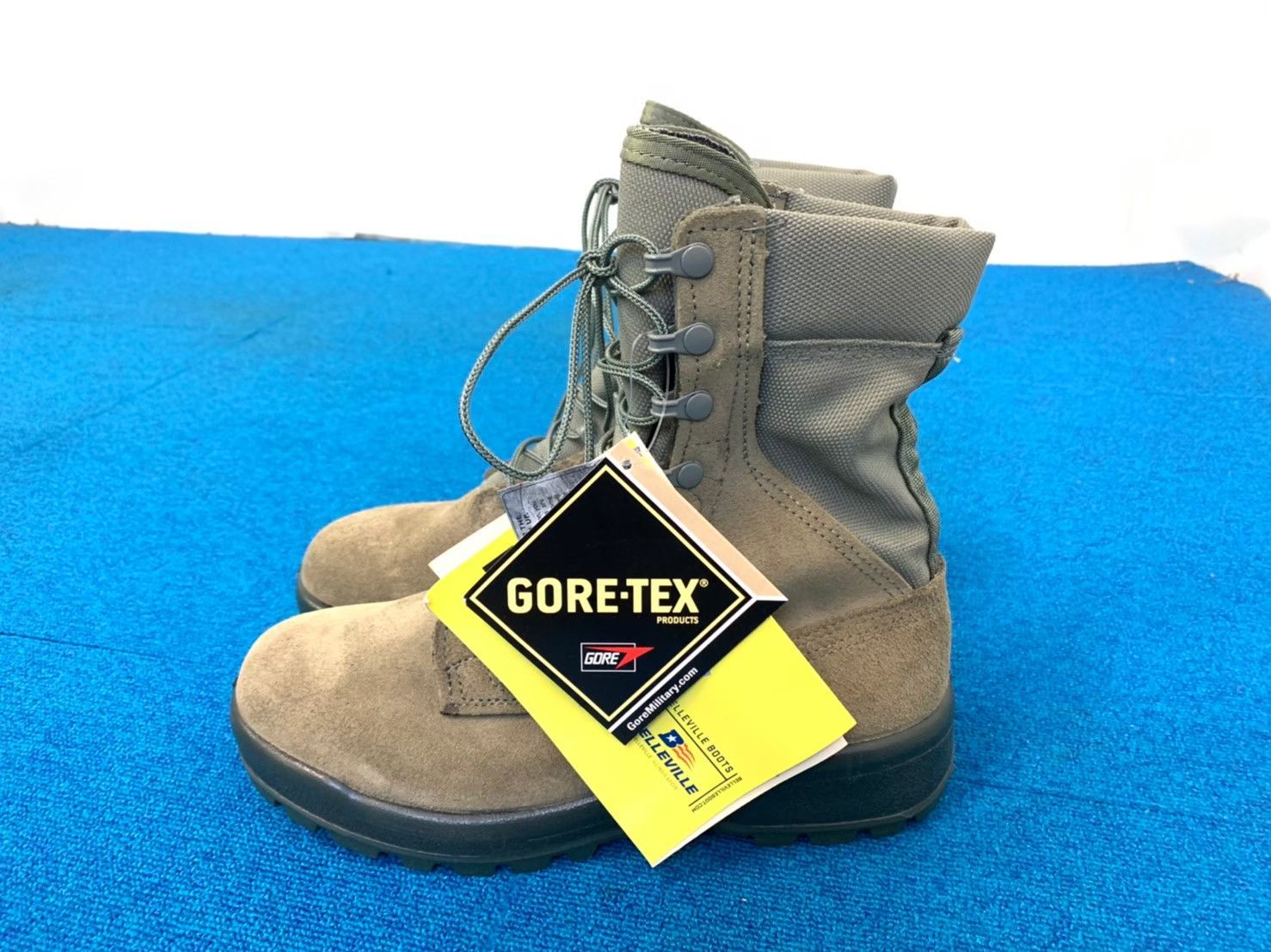 アメリカ軍　BELLEVILLE社製 コンバットブーツ　GORE-TEX 新品 BELLEVILLE コンバットブーツ GORE-TEX ゴアテックス FAFTW 8.5WF