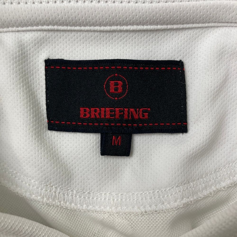 サイズ：M BRIEFING GOLF ブリーフィング 半袖ポロシャツ カモフラ柄