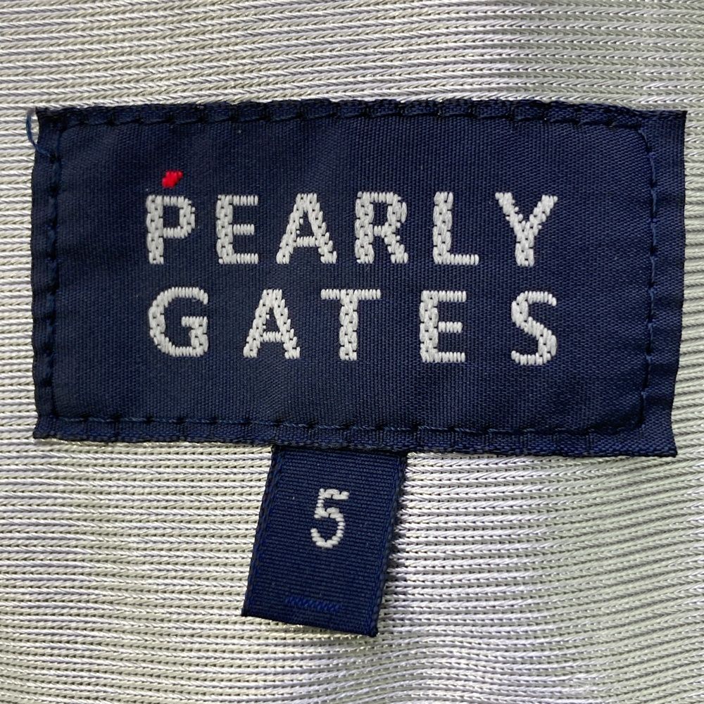 サイズ：5 PEARLY GATES パーリーゲイツ 蓄熱パンツ ブラック系