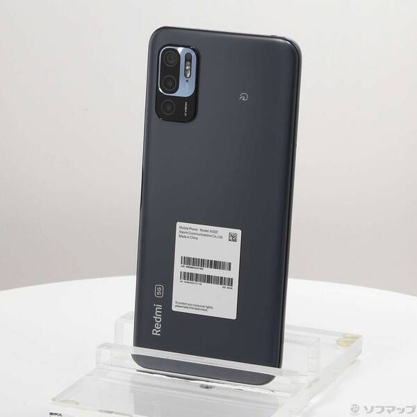  〔中古品〕 Redmi Note 10 JE 64GB グラファイトグレー XIG02 au SIMフリー【368】 スマートフォン本体
