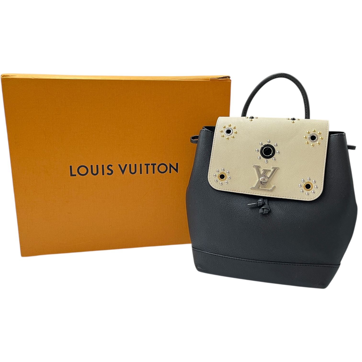 中古】LOUIS VUITTON ルイ・ヴィトン ロックミーバックパック スタッズ