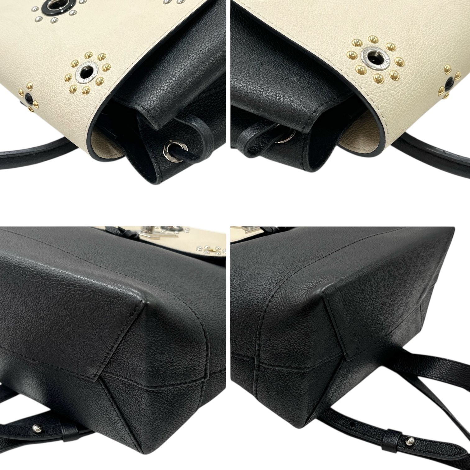 中古】LOUIS VUITTON ルイ・ヴィトン ロックミーバックパック スタッズ