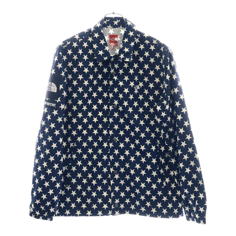 新品 シュプリーム ✕ノースフェイス パッカブル コーチジャケット ネイビー S SUPREME (シュプリーム) 15SS ×THE NORTH FACE PACKABLE COACHES
