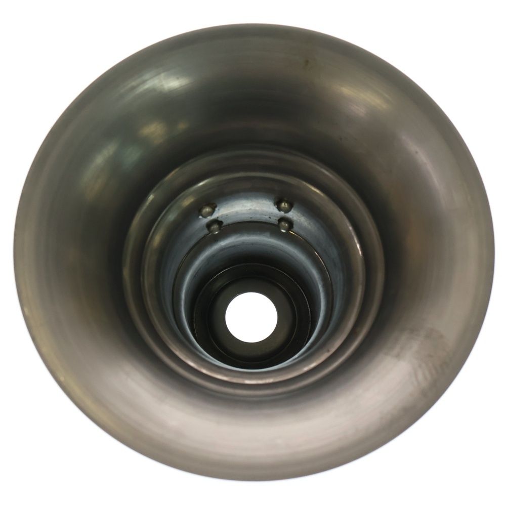 M&M ALUMINUM POT TYPE 2 Shade シェード L サイズ m&m (エムアンドエム) ×MASSES POT TYPE 2 - Shade STEEL / SMALL