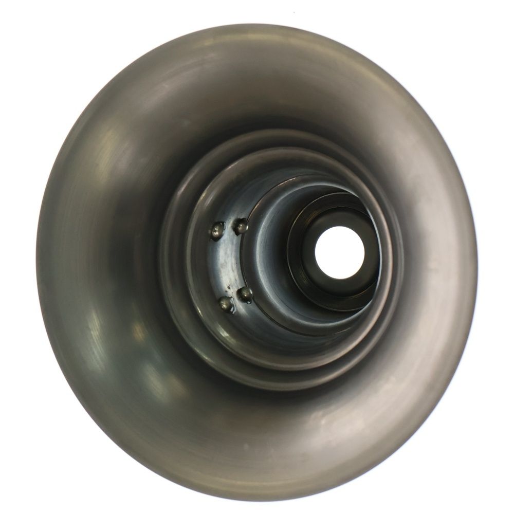 M&M ALUMINUM POT TYPE 2 Shade シェード L サイズ m&m (エムアンドエム) ×MASSES POT TYPE 2 - Shade STEEL / SMALL