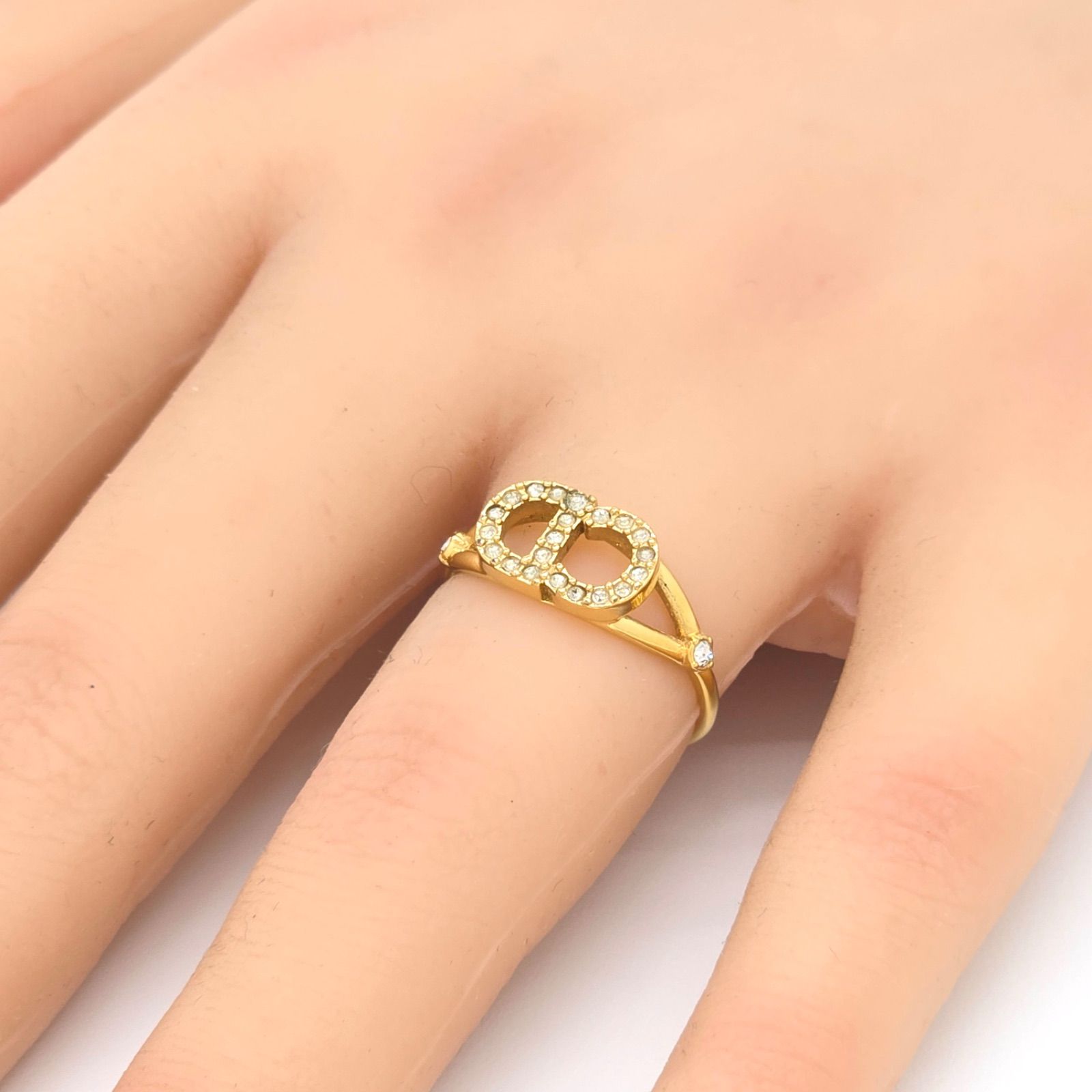 DIOR ディオール Clair D Lune クレール ディー リュヌ リング S 約9.5