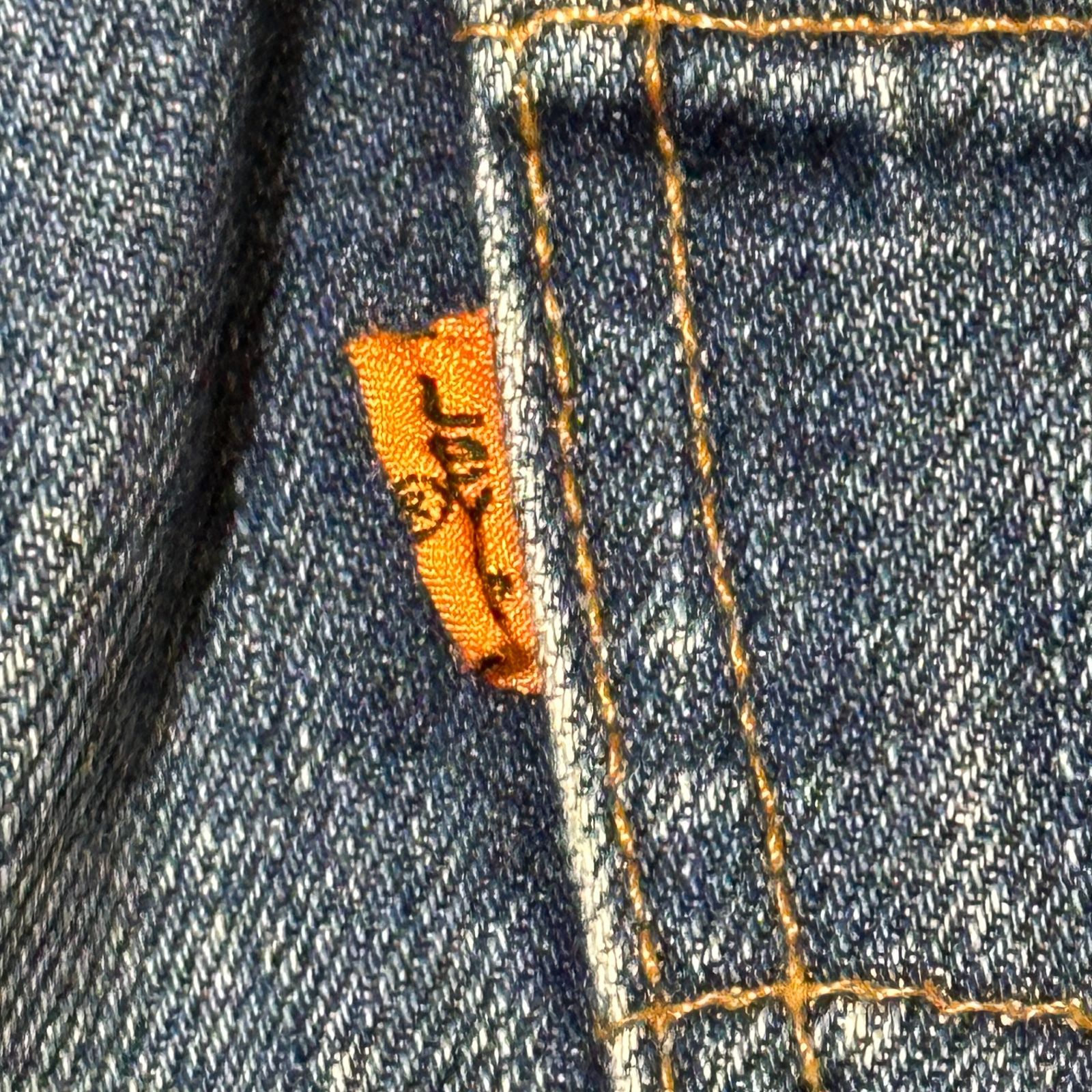 Levis 646 ダメージデニム　フレア　ブーツカット LEVI'S 646 00s made in USA ボタン裏379 オレンジタブ ハイウエスト
