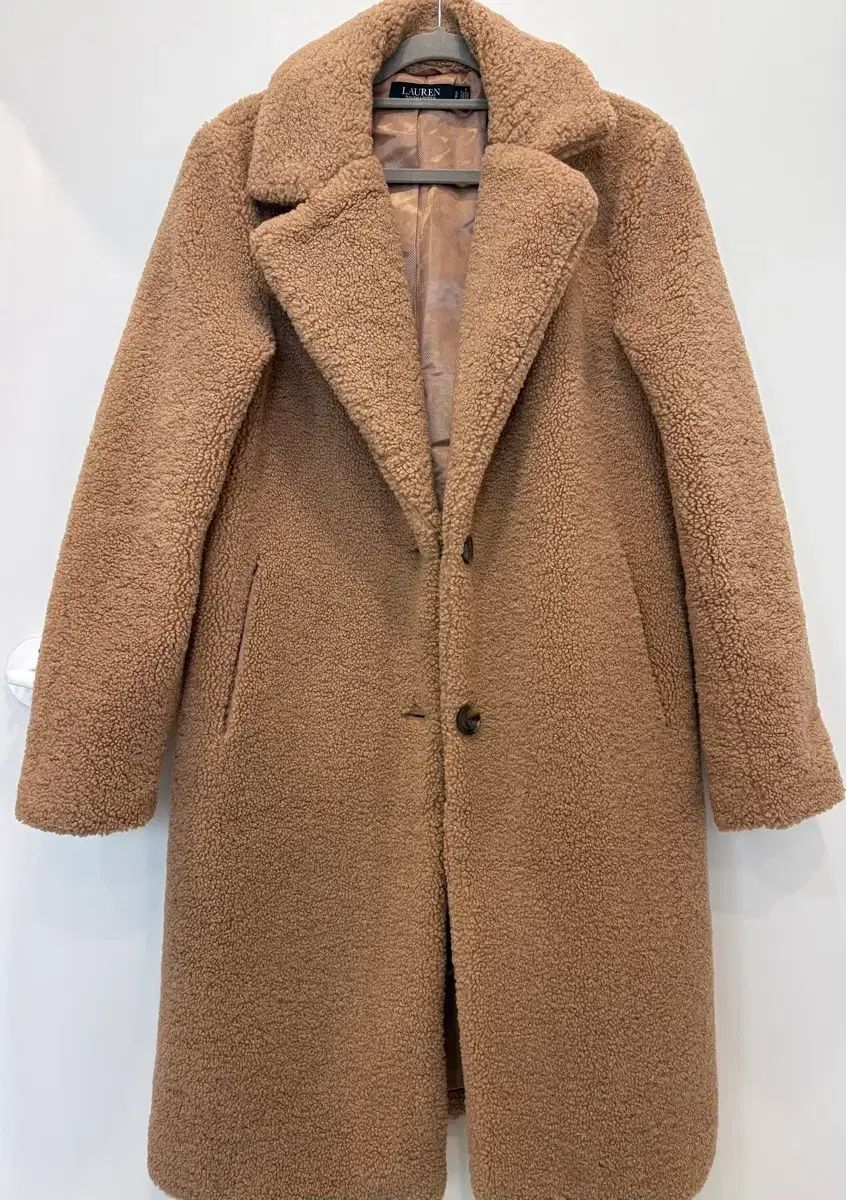 ローレン ラルフローレン テディベアコート ボアコート キャメル M ローレン ラルフローレン テディベアコート ボアコート キャメル M
