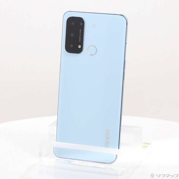 品〕 OPPO Reno5 A 128GB アイスブルー A101OP Y!mobile SIMフリー