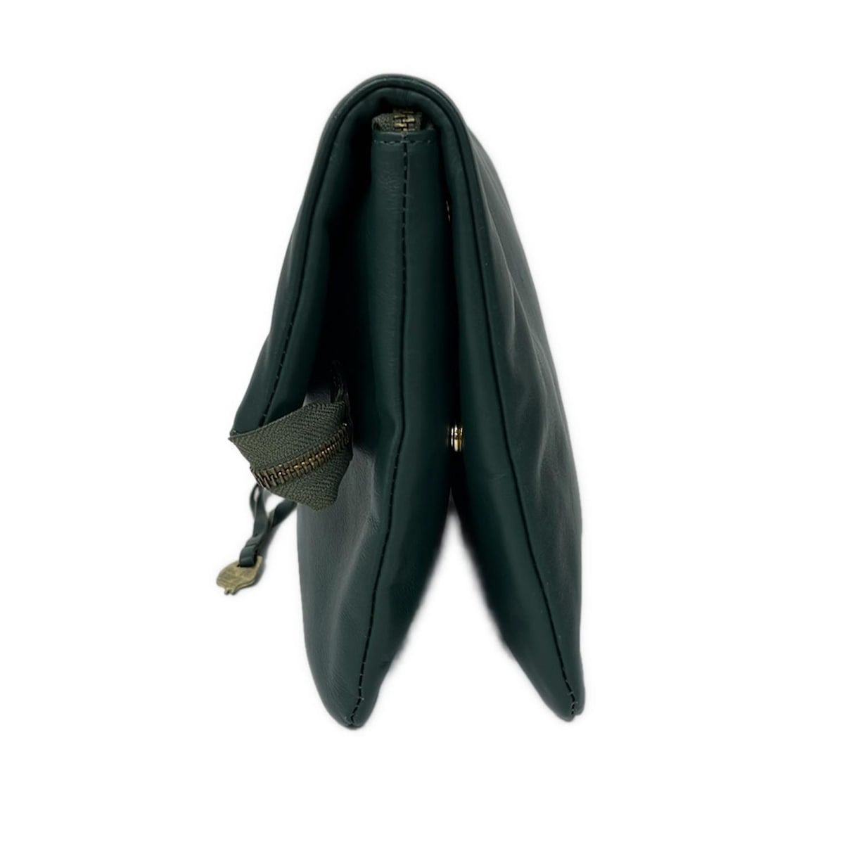 PELLICO(ペリーコ) クラッチバッグ - ダークグリーン レザー - メルカリ