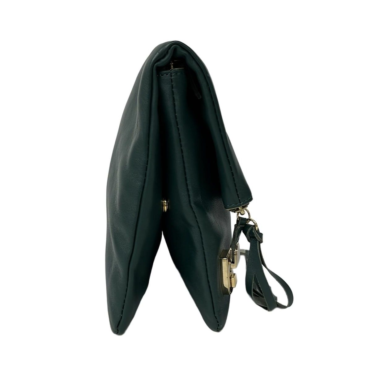PELLICO(ペリーコ) クラッチバッグ - ダークグリーン レザー - メルカリ
