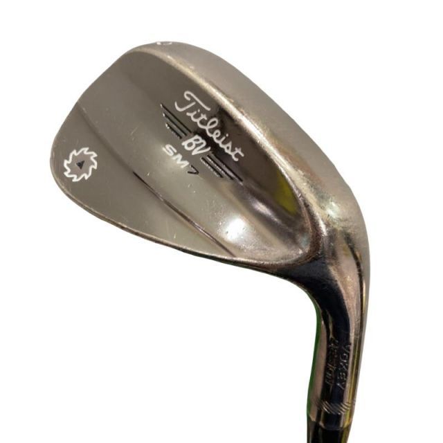【中古】 タイトリスト VOKEY SPIN MILLED SM7 ブラッシュドスチール 52/12F ウェッジ WG NS PRO MODUS3 TOUR120 (フレックスS) メンズ 男性用 右利き 右用 Cランク ゴルフクラブ