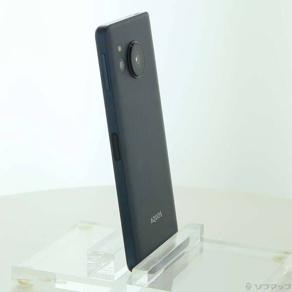 （中古）AQUOS Sense8　ブラック 本体 SHARP 〔中古〕AQUOS sense8 SH-M26 コバルトブラック 国内SIMFree
