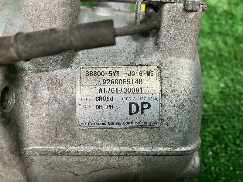 こん N-BOX JF4 エアコンコンプレッサー G EXターボ ホンダセンシング 4WD