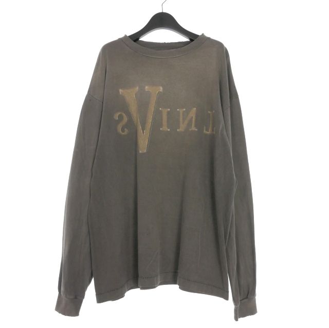 SAINT MICHAEL vlone MARIA ブラック ロンT セント マイケル - SAINT MICHAEL x VLONE マリア ロングスリーブ T