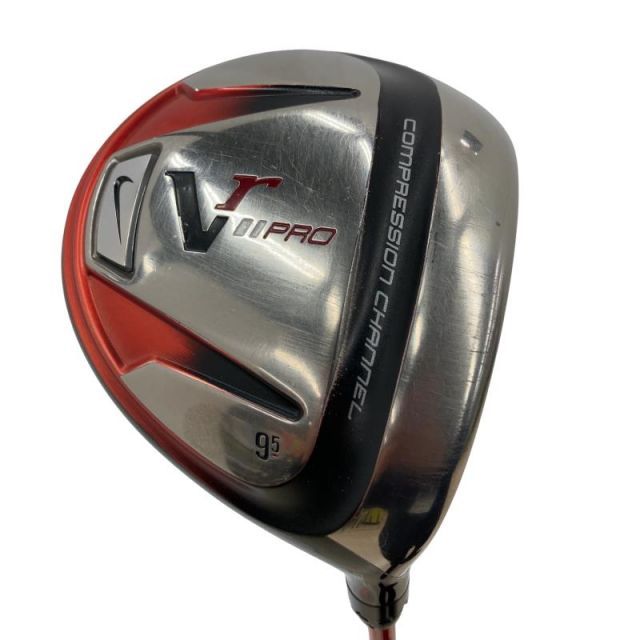 【中古】 ナイキ VR PRO STR8-FIT TOUR  9.5 ドライバー DR Tour AD DJ-6 (フレックスS) メンズ 男性用 右利き 右用 Cランク ゴルフクラブ