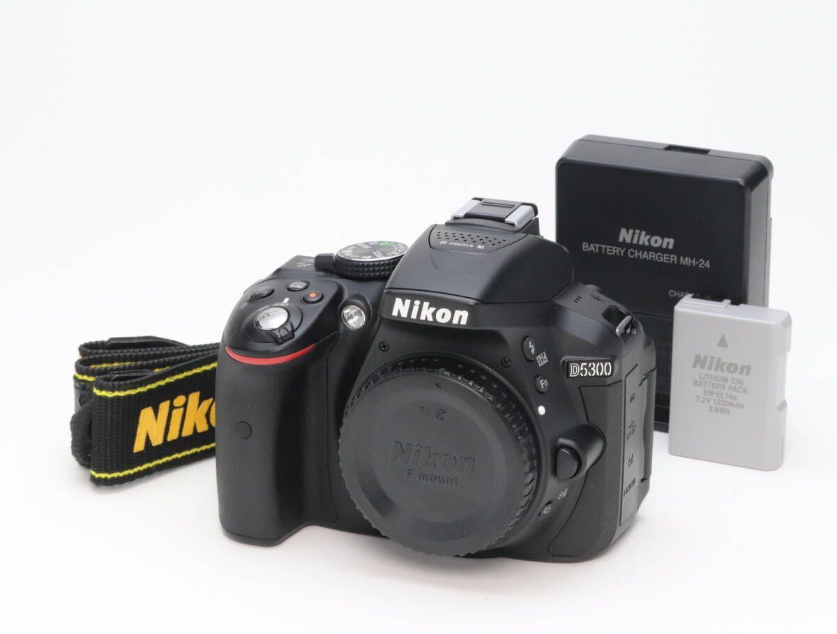 Nikon ニコン D5300 ボディ Amazon.com : Nikon D5300 24.2 MP CMOS Digital SLR Camera with