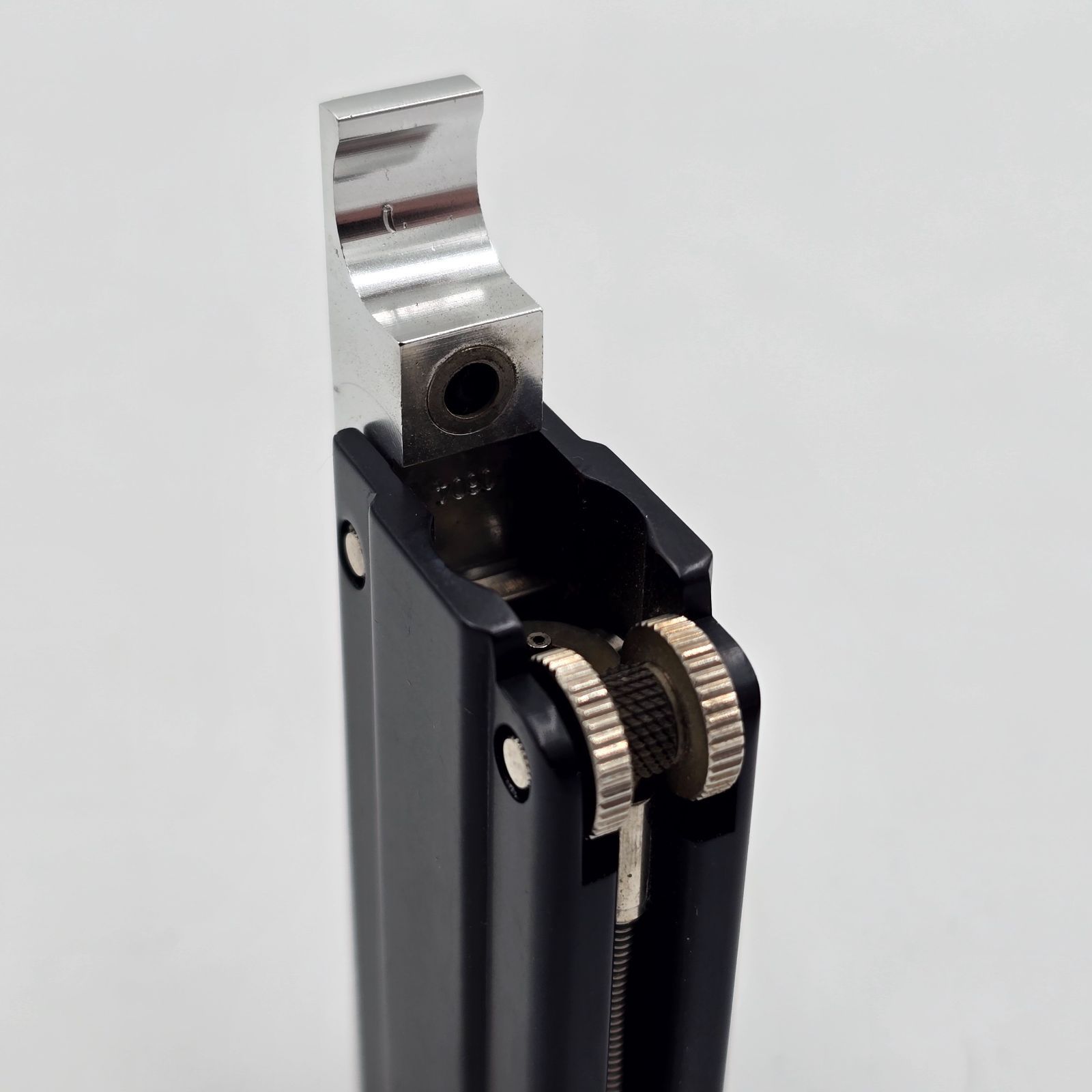 SAROME サロメ ガスライター マッドブラック ローラー式ガスライター