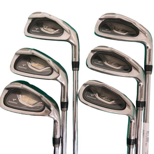 中古】 ブリヂストン TOURSTAGE ViQ(2008) 6S アイアンセット IR NS