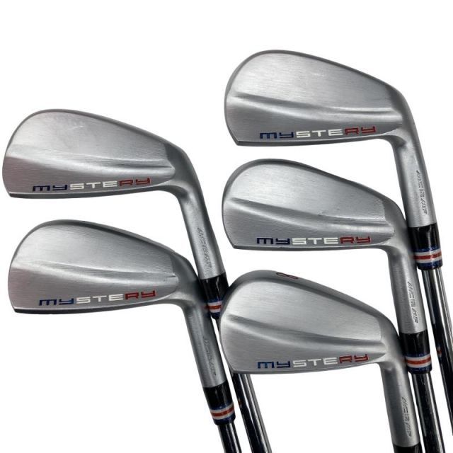 【中古】 ミステリー(和宏エンタープライズ) The MYSTERY MC-12MF 6S アイアンセット IR 純正特注シャフト (フレックスS) メンズ 男性用 右利き 右用 Cランク ゴルフクラブ