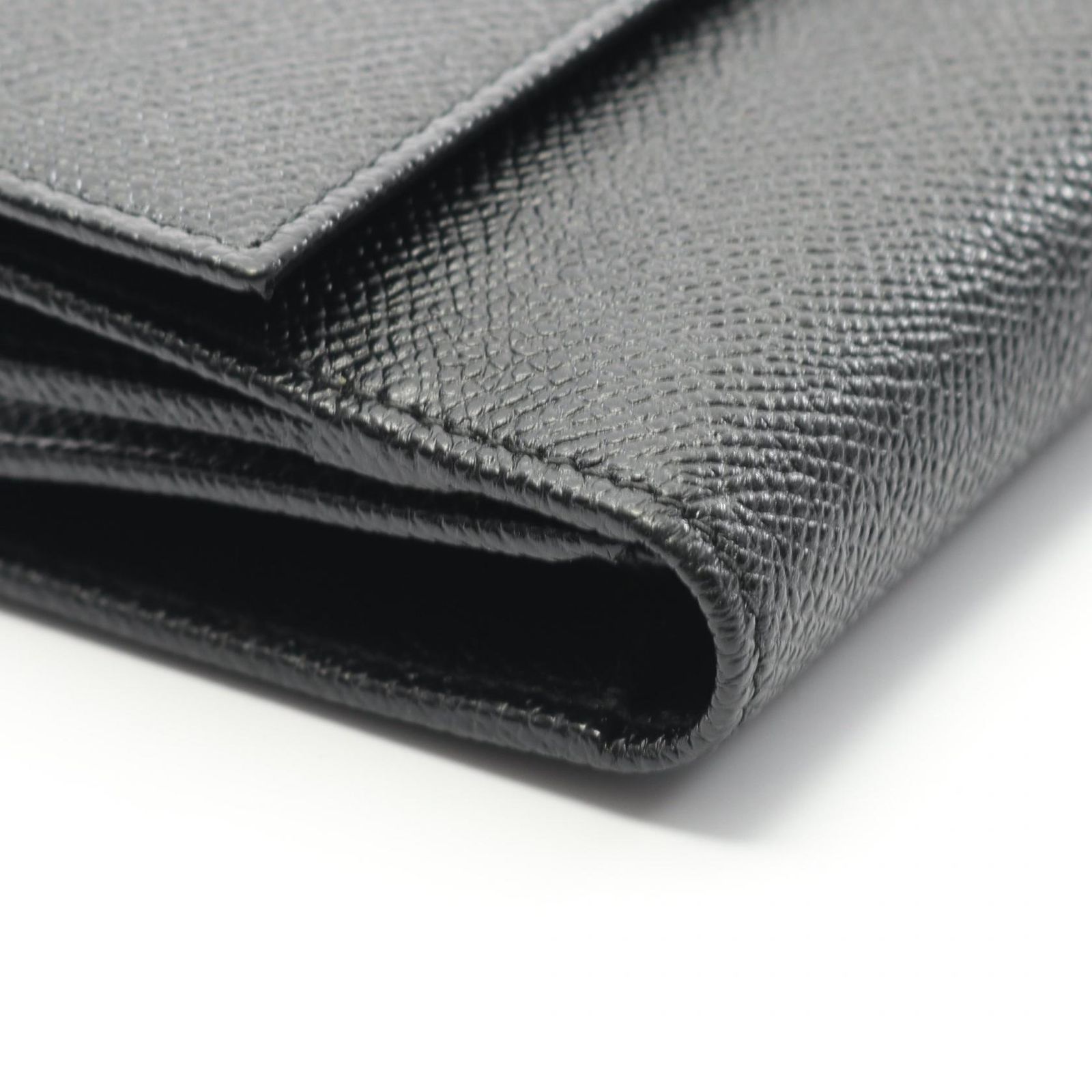 ブルガリ BVLGARI Wホック財布 ブルガリブルガリ 30416 ブラック